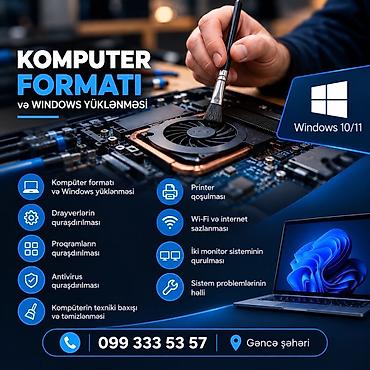 komputer formati qiymeti: Xidmət: Kompüter formatı və Windows 10/11 quraşdırılması. Whatsappda — 1