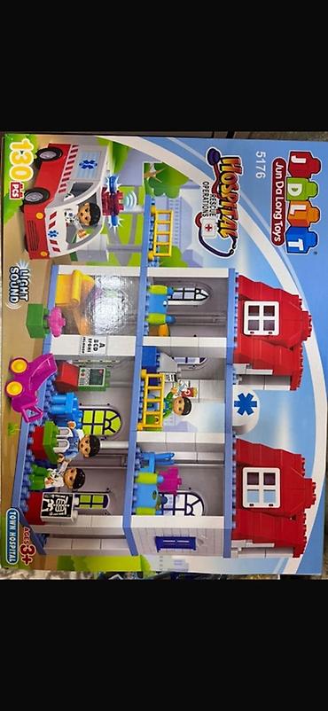 mafia kart oyunu: JDLT Jun Da Long Toys – Hospital Rescue Operations konstruksiya dəsti — 1