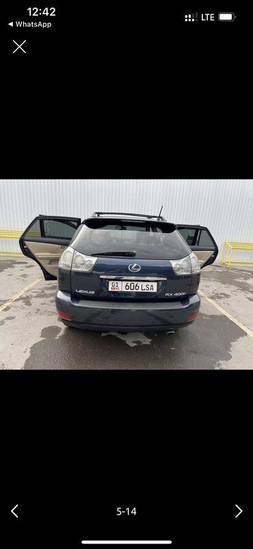 Lexus: Lexus RX: 2005 г., 3.3 л, Вариатор, Гибрид, Кроссовер — 5