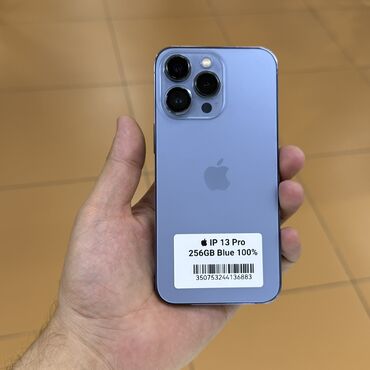 iphone 13 купить в рассрочку: IPhone 13 Pro, Б/у, 256 ГБ, Pacific Blue, 100 %