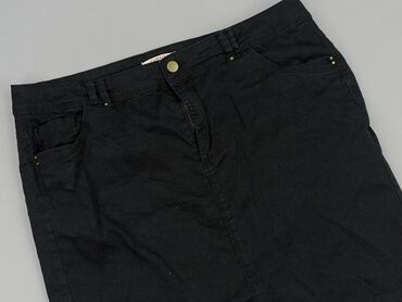 czarne spódnice z suwakiem: CAMAIEU, Women`s skirt, size 3XL (EU 46)