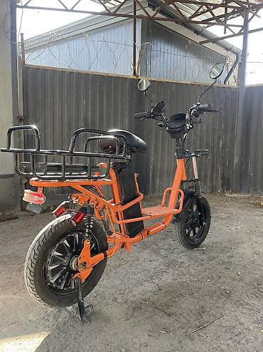 Электровелик монстр мотор 1000w аккум 60в28а работает без лишних