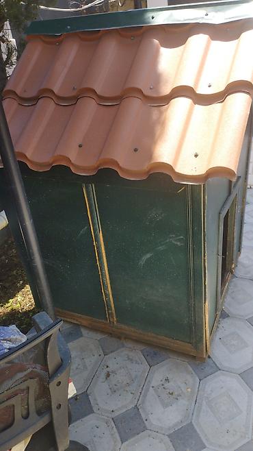 ev itiləri: Metaldan it evi – iri və orta ölçülü itlər üçün - Material: dayanıqlı — 3
