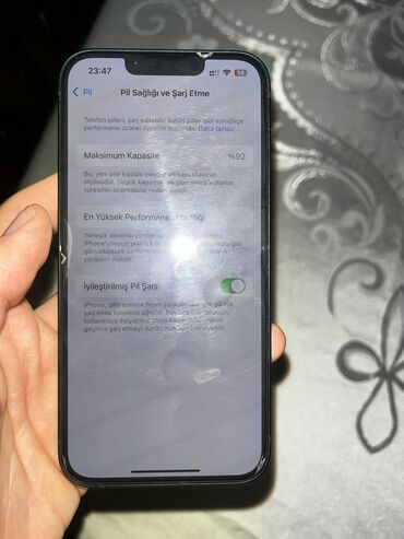 iphone ekrani: IPhone 13, 128 GB, Zəmanət, Barmaq izi, Face ID
