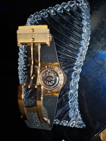 fiber optic: Hublot Big Bang avtomatik saat Kasa: 18 ayar pembe altın. Bezel (Saat — 5