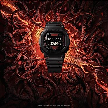 сенсорный: CASIO G-SHOCK DW-5600STT-1 “Stranger Things” — лимитированная — 1