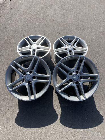 Диски: Литые Диски R 17 Mercedes-Benz, Комплект, отверстий - 5, Б/у