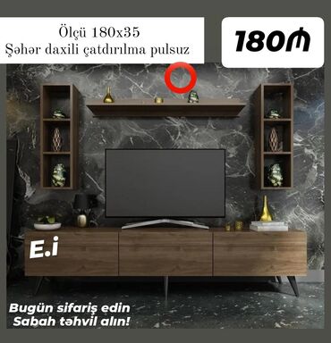 Çarpayılar: *TV stend / TV altlığı 180AZN💥* ✔️Rəng seçimi var ✔️ *Şəhər daxili