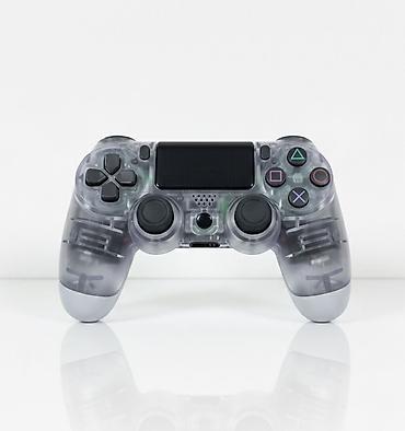 nintendo controller: Беспроводной геймпад DualShock 4 для PlayStation 4, цвет Crystal — 1