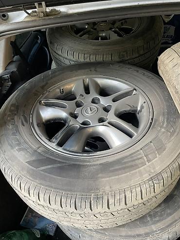 лексус 17: Комплект из 5 колёс Lexus на литых дисках 5 дисков с резиной - — 1
