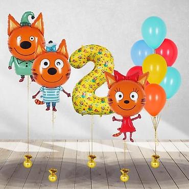 Воздушные шары и принадлежности: Воздушные шары и готовые наборы для праздника - Гелиевые — 14