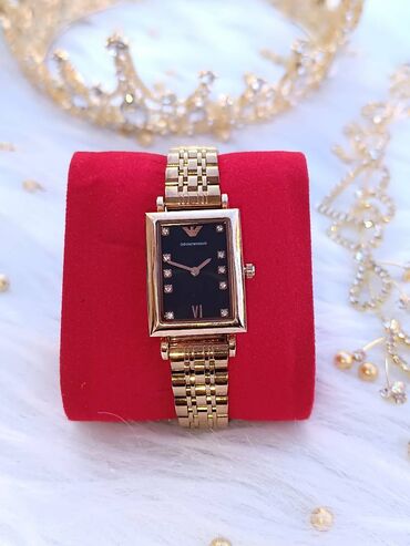pul qabi: Новый, Наручные часы, Emporio Armani, цвет - Золотой