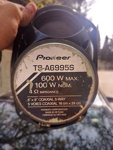 Pioneer avtomobil akustikası – 6" x 9" koaksial dinamiklər dəsti