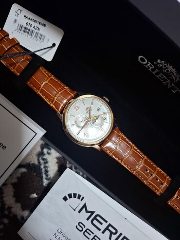 Qol saatları: Yeni, Qol saatı, Orient, rəng - Qızılı — 13