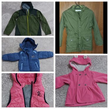 детская зимняя куртка: 1.Куртка зимняя на мальчика до 92 см Безрукавка до 80см. Польто в