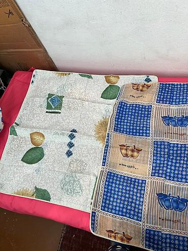 үй буйумдары: Кара-Балта Новый 1,5 спальный комплект белья,Цена 850,также наволочки — 4