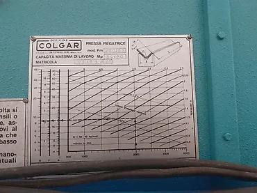 Ostali alati i mašine: Apkant presa COLGAR 🛠️ Tehničke karakteristike: Vertikalna — 4