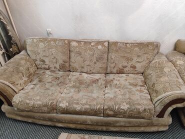 два кресла с подушками: Диван-керебет, Колдонулган