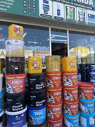 taxta boyalari: Akril Fasad üçün boya, Panda, rəng - Ağ, Suya davamlı — 5