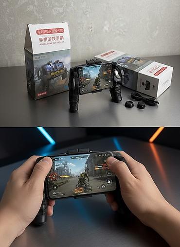 bluetooth gamepad: Mobil Oyun Kontrolleri – tetik düyməli gamepad tutacağı - Smartfonu — 1