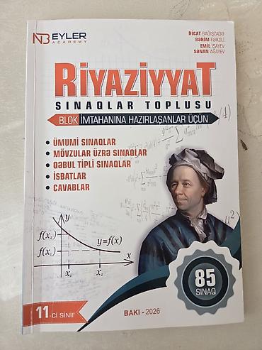 samdanlar ve saat: Riyaziyyat – Sınaqlar Toplusu (Blok imtahanına hazırlaşanlar üçün) - — 1