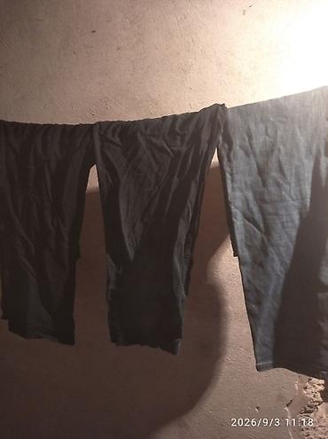 Брюки: Мужские брюки, 4XL, Zara, Б/у, цвет - Черный, Самовывоз — 2
