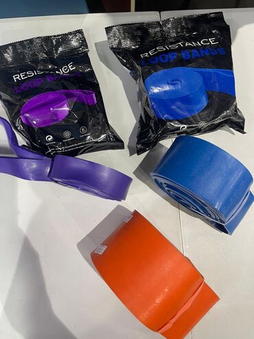 фитнес резины: Набор эластичных лент Resistance Loop Bands для фитнеса, состоящий из