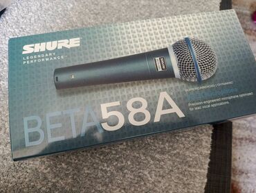 Mikrofoni: Shure Beta 58A dinamički vokalni mikrofon - Superkardioidna usmerena — 9