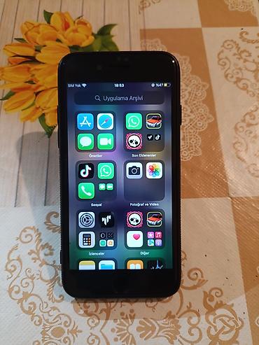 iphone sr: IPhone 7, 128 GB, Qara, Barmaq izi — 5