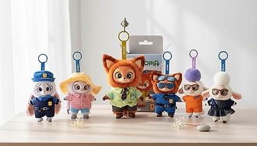 brilok: Disney Zootopia miniatür plyuş asqılı fiqurlar - Rəsmi Disney — 3