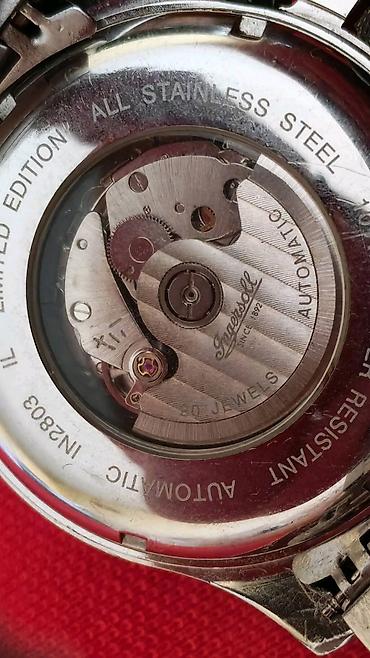 silver: Kožni kaiš za sat Ingersoll - Originalni Ingersoll kožni kaiš — 9