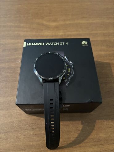 smart watch 7: Yeni, Smart saat, Huawei, Sensor ekran, rəng - Qara