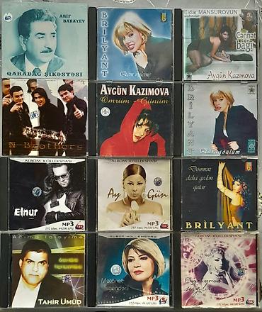 mp3 диск: Kolleksiya üçün Azərbaycan musiqi albomları – orijinal CD və MP3 disk — 1