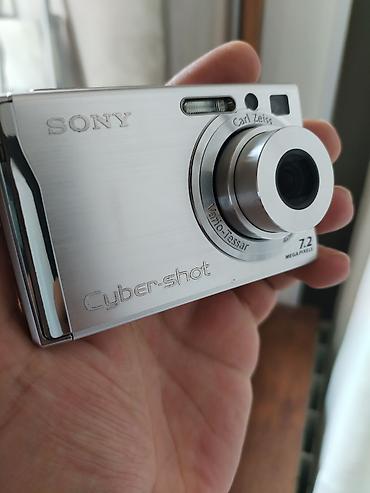Foto və videokameralar: Sony Cyber-shot Dsc W80 7.1 megapixel reqensal fotoaparati ideal — 4