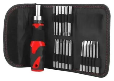 profesionalni aparat za secernu vunu: RONIX Set bitova i nastavaka 24+2 sa torbicom (RH-2721 BL) 🧰 Brend