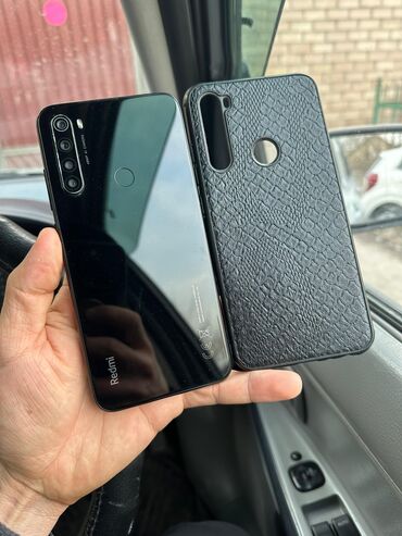 6гб: Redmi, Redmi Note 8, Колдонулган, 128 ГБ, түсү - Кара, 2 SIM