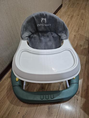 Детские ходунки: Ходунки для малышей INING BABY - Конструкция на колёсах с широкой — 1