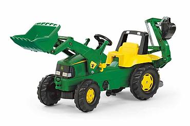 pandora mindjuse za devojcice: Traktor Rolly Junior John Deere sa prednjim i zadnjim utovarivačem — 1