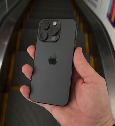 iphone 15 satilir: IPhone 15 Pro, 256 GB, Black Titanium