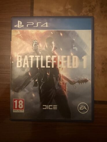 Video oyunlar və konsollar: Battlefield 1, Şuter, Disk, PS4 (Sony Playstation 4)