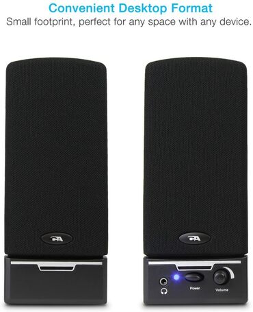музыкальные колонки: Новые колонки американского бренда Cyber Acoustics Питание USB, вход