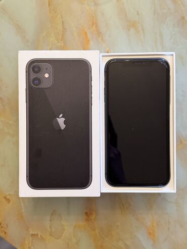 iphone 11 irsad telecom: IPhone 11, 64 GB, Qara, Face ID