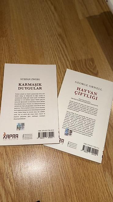 Художественная литература: Kapra Yayıncılık nəşrlərindən 2 kitab dəsti: 1) Stefan Zweig – — 2