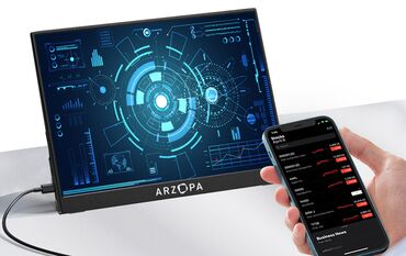 компютео: Монитор, Жаңы, LED, 15" - 16"