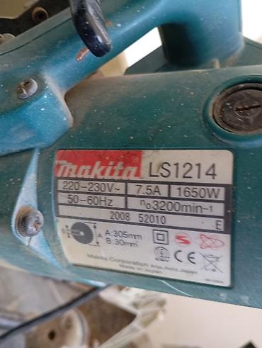 Digər mişarlar: Makita sürüşən gönye mişarı - Brend/model: Makita (sliding compound — 5