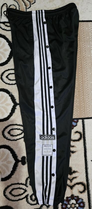 спортивные штаны адидас мужские: Мужские брюки, XL (EU 42), Adidas, Новый, цвет - Черный, Самовывоз