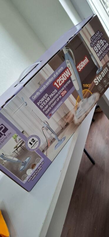 Стиральные машины: DSP Professional Steam Mop – buxarlı döşəmə təmizləyicisi 3 / 4 defe