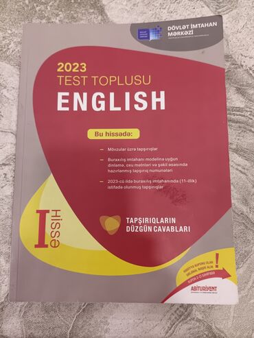 Asia: İngilis dili Testlər 11-ci sinif, 1-ci hissə, 2023 il