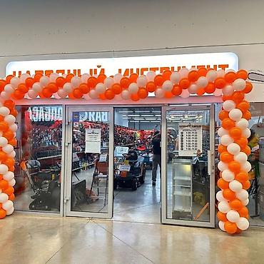 Изготовление рекламных конструкций: | Арки, | Монтаж — 14