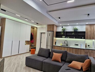 дома в джалал абаде: 2 комнаты, 85 м², Элитка, 10 этаж, Дизайнерский ремонт